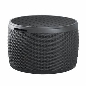Keter Circa Rattan 140L Storage Box - Grey