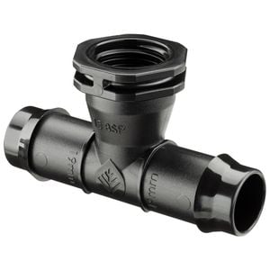 Pope 19mm Barbed x 15mm BSPF Threaded Tee
