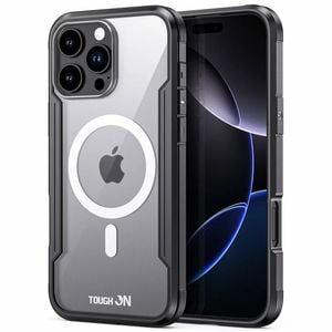 Tough On iPhone 16 Pro Case Iron Shield with MagSafe Black