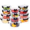 Zuni Glass Food Container With Lid Airtight Meal Pre Storage
