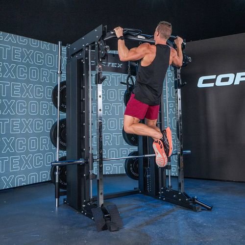 CORTEX SM26 Multi Gym (Dual Stack Functional Trainer, Smith Machine ...