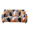 Catzon 1 Seater Stretch Sofa Cover Non-slip Polyester Printing Elastic Bottom