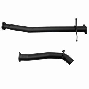 Ignite Exhausts Dpf Back For Ford Ranger Raptor 2.0l 3" Pipe Only Black Aluminised Steel