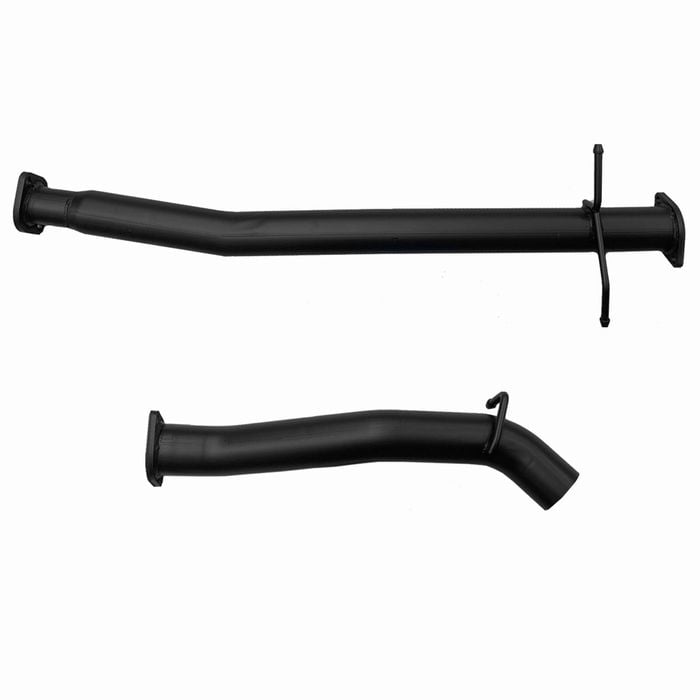 Ignite Exhausts Dpf Back For Ford Ranger Raptor 2.0l 3" Pipe Only Black Aluminised Steel
