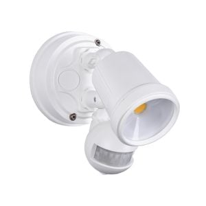 Brilliant White Raptor III Single LED Sensor Light