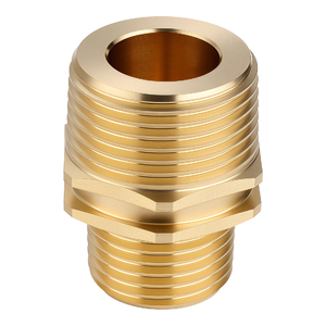 Kinetic - 20mm x 15mm Brass Threaded Washing Machine Nipple LF