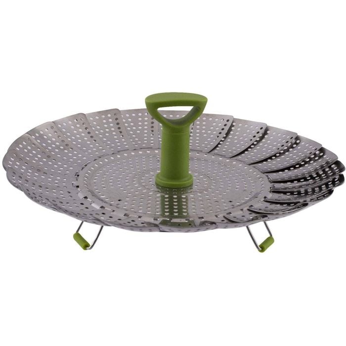 Avanti 28cm Stainless Steel Food/Vegetable Steamer Kitchen Cooking w/ Handle