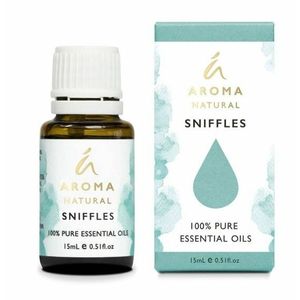 Aroma Natural By Tilley - Sniffles 15ml 100% Essential Oil Blend