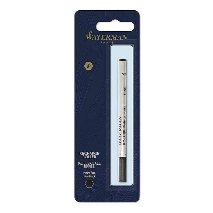 Waterman Pen Refill 0.7mm Roller Ball Fine (Black)
