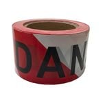 Brutus 75mm x 100m Printed Danger Tape