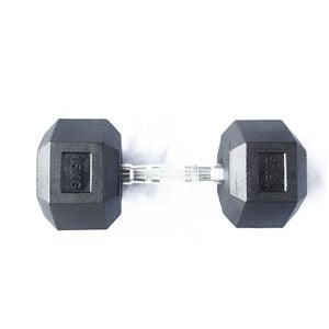 15kg Rubber Coating Hex Dumbbells in Pairs