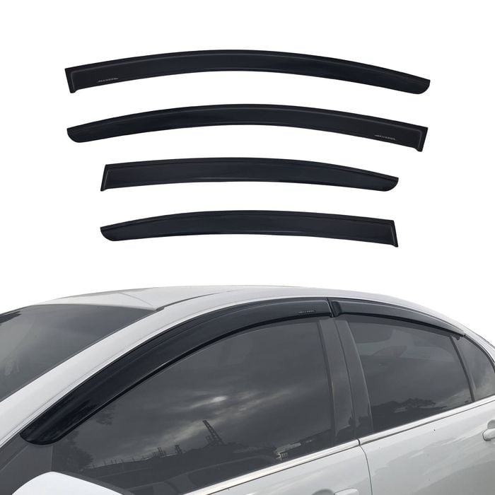 AUSGO Luxury Weather Shields for Holden Commodore VE VF Sedan 2006-2017 Weathershields Window Visors Wind Deflectors