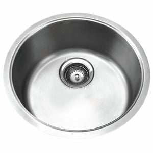 Mondella - Resonance Sink Bowl Round  with Overflow Kit