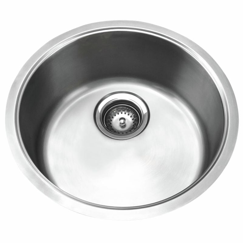 Mondella - Resonance Sink Bowl Round  with Overflow Kit