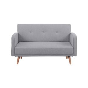 Picasso 2 Seater Fabric Sofa Lounge Couch Grey