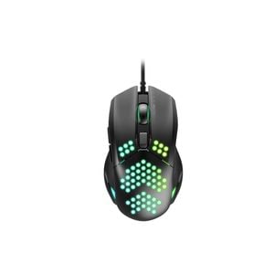 Apollo USB Wired Gaming Mouse Optical Ergonomic RGB Mouse Black