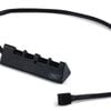 DeepCool FH-04 4 Port Fan Hub, Compatible With 12V 3PIN/4PIN Fans, 550mm, Extend Up To 4 Fans
