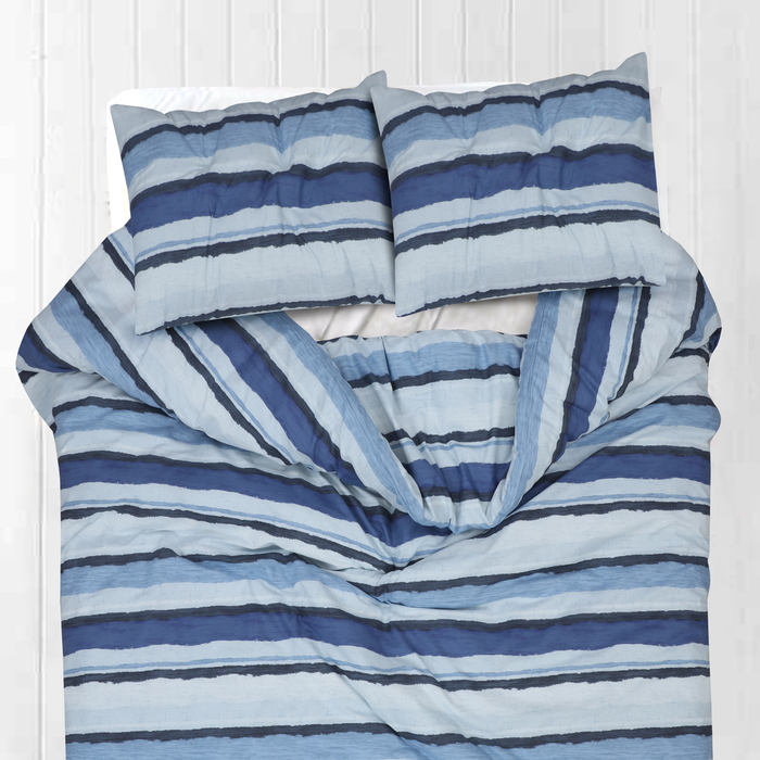 Pure Cotton Quilt Cover Set With Extra Standard Pillowcases - Ocean
