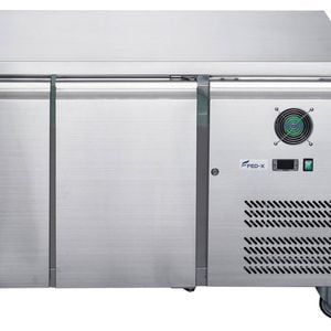 FED-X S/S Two Door Bench Fridge - XUB6C13S2V