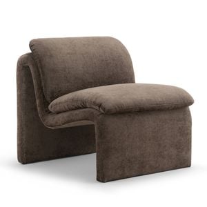 Curvee Chocolate Occasional Chair