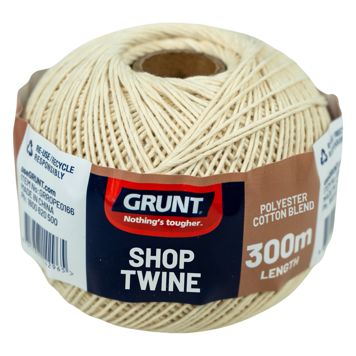 GRUNT 300m Polyester Cotton Shop Twine