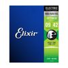 Elixir #19002 Electric Guitar String Optiweb NIckel Plate Steel 9-42 Super Light