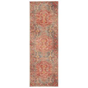 Heritage 856 Crimson 500x80cm Rug