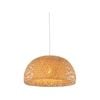 CLA Lighting CANASTA Interior Natural Bamboo Finish Pendant Light- Large