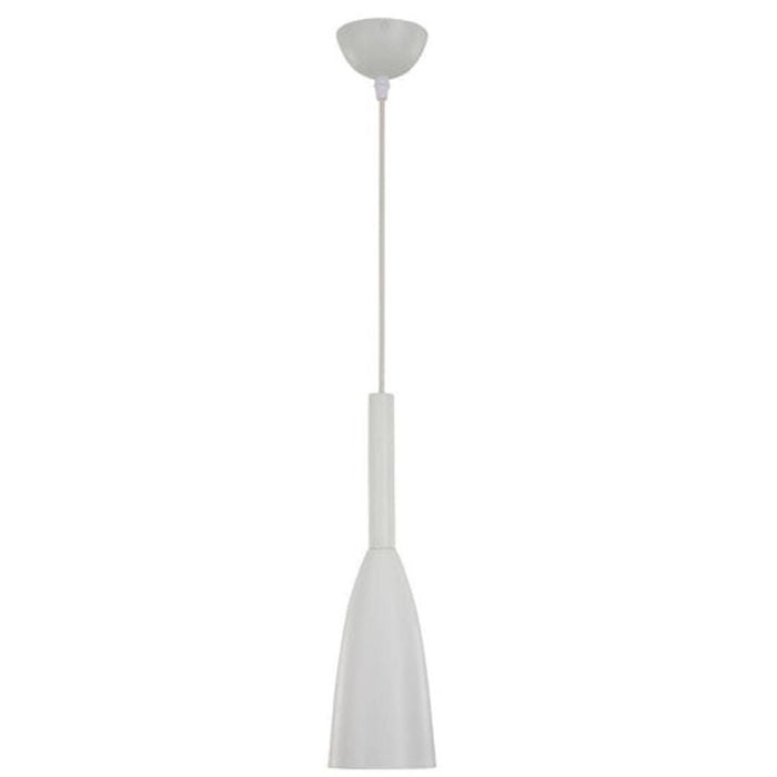 Urban 1 Light White Pendant