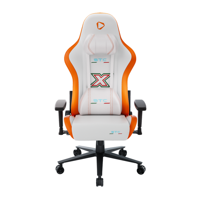 ONEX Gaming Chair STC X Hardcore - White/Orange
