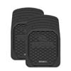 Rip Curl Heavy Duty Rubber Car Floor Mats Black Set Of 2 Front Pair