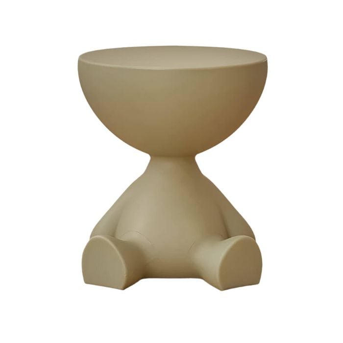 Lifebay Modern Round Storage Side Table
