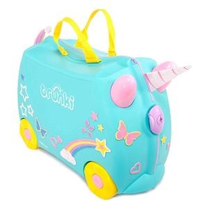Trunki Ride On Kids Suitcase Luggage Toy Box | Una Unicorn
