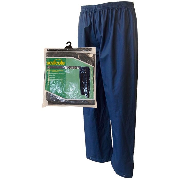 Sealcote Wet Weather Pants Size Medium Navy