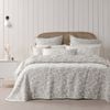 Bianca Amelia Queen Stone Polyester/Cotton Bedspread Set
