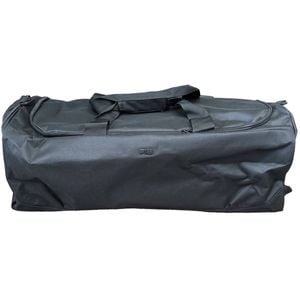 60L FIB Sports Duffle  Duffel Gym Canvas Travel Foldable Black