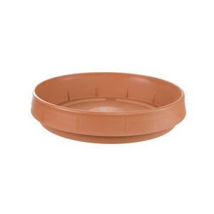 Yates 500mm Terracotta Tuscan Round Plastic Saucer