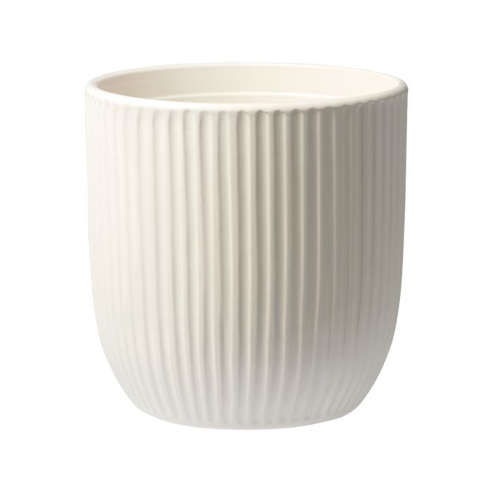 Northcote Pottery 17 x 17cm Cream Paloma Egg Pot