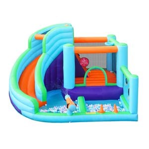 Doctor Dolphin 10-in-1 Inflatable Water Park Bounce Castle