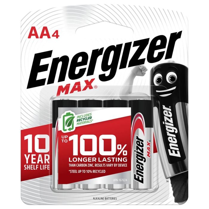Energizer Max AA Battery - 4 Pack
