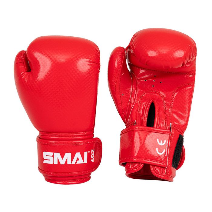 SMAI Essentials Kids Boxing Glove - Red - 6oz