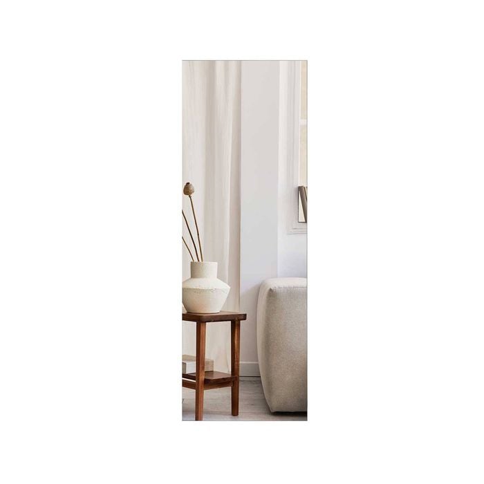 Costway 110 X 38cm Wall Mounted Frameless Mirror Full Length Vanity Mirror For Bedroom Living Room Hallway & Cloakroom