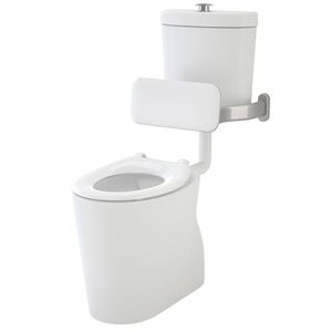 Caroma Care 610 Cleanflush Connector S Trap Suite with Backrest