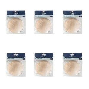 6pk Malli Sewing Sponge Diy Removable Bra Pad/padding Cup Inserts Round Assorted