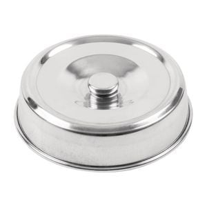 Vogue Aluminium Plate Cover Round 8 Inch 200mm