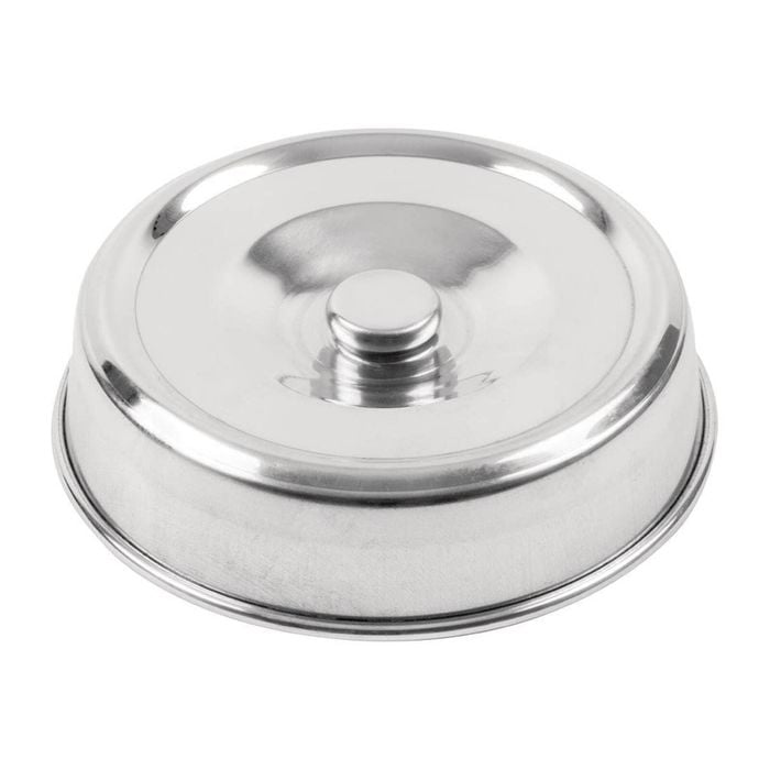 Vogue Aluminium Plate Cover Round 8 Inch 200mm