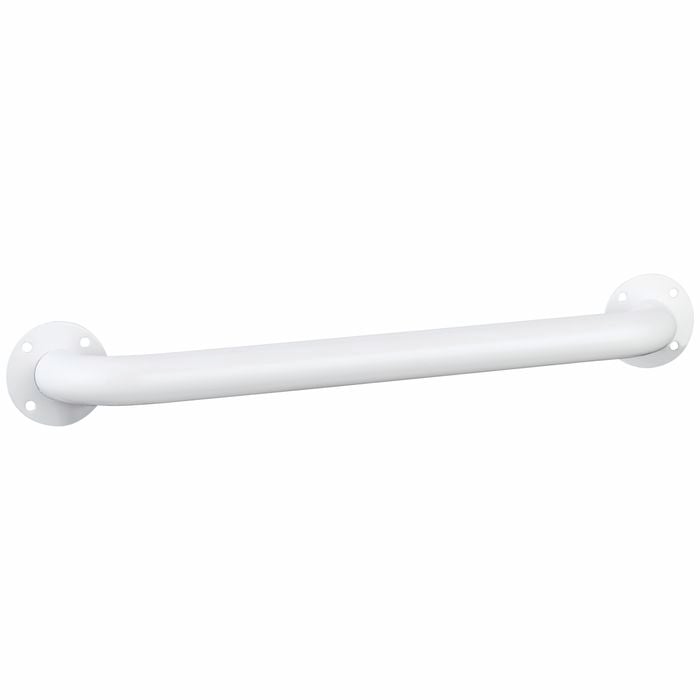 evekare 450mm White Exposed Flange Grab Rail