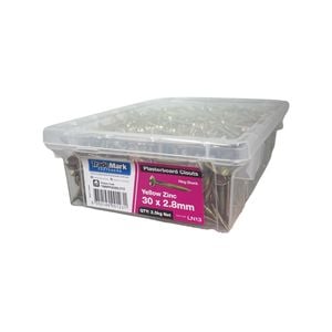 TradeMark 30 x 2.8mm Plasterboard Ringshank Zinc Plated Clouts