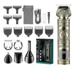 OZK Grooming Kit Hair Trimmer 6 In 1 Hair Clipper Nose Trimmer