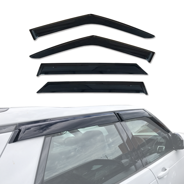 AUSGO Weather Shields for Land Rover Discovery 5 Series 2017-Onwards Weathershields Window Visors Wind Deflectors